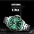 Curren Luxury - Men's Watch - Sparkling Green - Stainless Steel Strap - Hot Seller! - 1 Year Warranty!