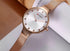 Curren Women's Rose Gold Plated! - Adjustable Steel Strap! - Sparkling Crystals! - 1 Year Warranty!