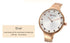 Curren Women's Rose Gold Plated! - Adjustable Steel Strap! - Sparkling Crystals! - 1 Year Warranty!