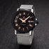 Naviforce Black & Steel! – Rose Gold Roman Numbers! – Adjustable Steep Strap! – 1 Year Warranty!