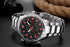 Naviforce Black & Red Steel (Analog + Digital)