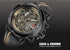 Naviforce Two Tone Genuine Leather! - Chrongraph! - 1 Year Warranty!