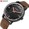 Curren Men's Watch - Ultra Soft Genuine Leather - Box Packaging! - Water Resistant 3ATM! - 1 Year Warranty