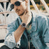 Sinobi Man of the Future - Men's Watch - Water Resistant! - Stainless Steel Adjustable Strap! - 1 Year Warranty! - Ultra Slim!