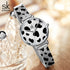 Shengke Wild - Women's Watch - Classic Silver - Adjustable Steel Strap - 1 Year Warranty - Free Box Packaging!