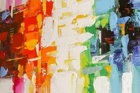 Modern Abstract - 100% Handmade Oil on Canvas Painting