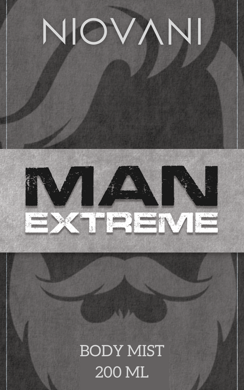 Man Extreme - Men Body MIST! - Inspired by Creed Aventus! - 200ML! - Refreshing! - Long Lasting Strength! - Free Carry Bag!