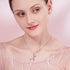 Niovani Magical Dragonfly Rhodium Plated Necklace! - Genine European Crystals - Free Box Packaging