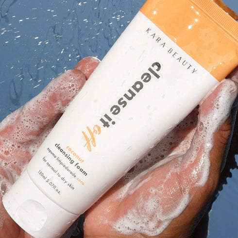 Kara Beauty USA - CLEANSE IT OFF COCONUT CLEANSING FOAM - Original & Imported