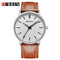 Curren Ultra Thin Watch! - Rugged Genuine Leather! - Slim & Minimalist Design! - 1 Year Warranty!