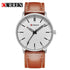 Curren Ultra Thin Watch! - Rugged Genuine Leather! - Slim & Minimalist Design! - 1 Year Warranty!