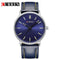 Curren Ultra Thin Watch! - All Blue Dial! - Genuine Leather! - Slim & Minimalist Design! - 1 Year Warranty!