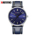 Curren Ultra Thin Watch! - All Blue Dial! - Genuine Leather! - Slim & Minimalist Design! - 1 Year Warranty!
