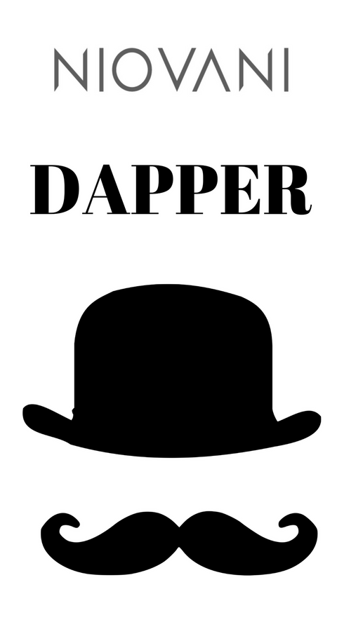 Niovani Dapper - Men's Fragrance - Eau De Parfum - 55ML - Non Break (Plastic) Travel Bottle - Free Carry Bag & Box!!