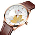 Curren Floral - Women's Watch - Classic Brown - Majestic Dial - Water Resistant - 1 Year Warranty!