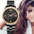 Curren Showstopper! - Women's Watch - Rose Gold & Black - Majestic Dial - Water Resistant - 1 Year Warranty!