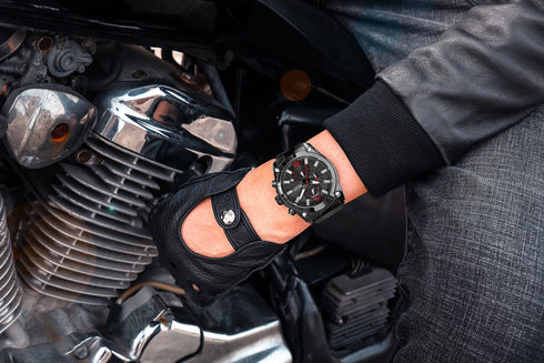 Megir - Men's Watch - 1 Year Warranty - Stainless Steel Strap - Chronograph - 3 ATM Water Resistant