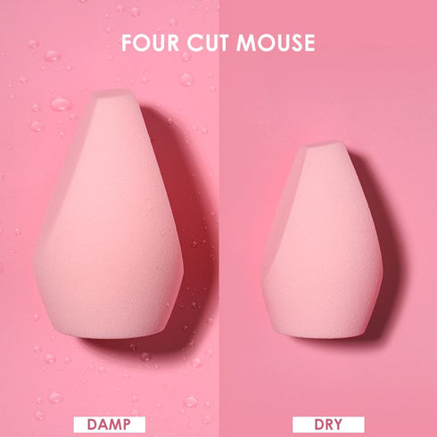 Focallure - Professional Matchmax Sponge (Four Cut Mouse Shape) - Original & Imported