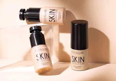 Focallure - Professional Liquid Foundation Porcelain No. 2 Shade - Oil Control - Concealer - Original & Imported