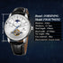 Forsining Gentleman - Men's Automatic Watch - No Battery Needed - Water Resistant - Genuine Leather Strap! - 1 Year Warranty! - Free Box Packaging
