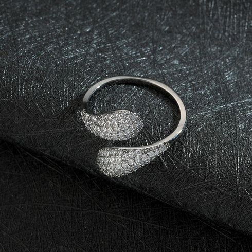 Trendy Party Ring - AAA+ Zirconia