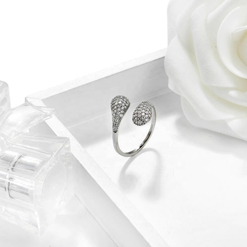 Trendy Party Ring - AAA+ Zirconia