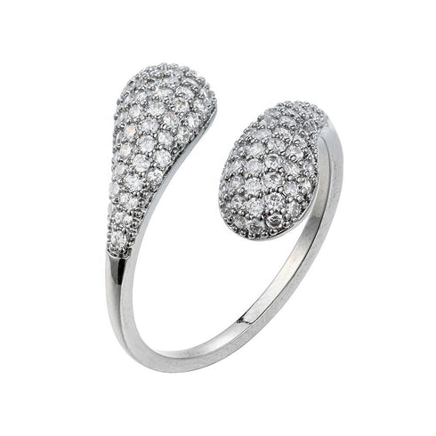 Trendy Party Ring - AAA+ Zirconia
