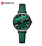 Curren Women's Classy & Sassy! - Green Madness! - Ultra Soft Genuine Leather! - Box Packaging! - Water Resistant 3ATM! - 1 Year Warranty!