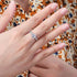 Radiance Ring - Adjustable Size - S925 Sterling Silver - AAA Cubic Zirconia Stones - Free Box Packaging