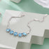 Viviana Bracelet - Adjustable - S925 Sterling Silver Necklace - AAA Cubic Zirconia Stones - Free Box Packaging