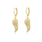 Everyday Gold Drop Earrings - Gold Plated - AAA Cubic Zirconia - Free Box Packaging!