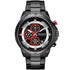 Curren Men's Sport Chronograph! - Black Steel Attack! - Date Function! - Water Resistant! - Hot Design! - 1 Year Warranty!