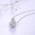 All That Sparkle - S925 Sterling Silver Necklace - AAA Cubic Zirconia Stones - Free Box Packaging