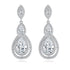 Always Ready! Earrings - AAA Sparkling Cubic Zirconia - Free Box Packaging