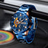 Curren Speed (Millennial Blue) - Men's Watch - 1 Year Warranty - Chronograph - 3 ATM Water Resistant