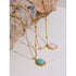 Timeless Necklace (Mystical White) - 18K Genuine Gold Plated over Pure Stainless Steel! - Chic Design! - Free Box Packaging!