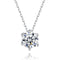 Simplicity Necklace - White Gold Plated - AAA Cubic Zirconia - Free Box Packaging!