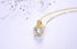 All That Sparkle - S925 Sterling Silver Necklace - AAA Cubic Zirconia Stones - 14 K Gold Plated - Free Box Packaging