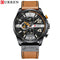 Curren Eternity (Timeless Brown) - Men's Watch - 1 Year Warranty - Chronograph - 3 ATM Water Resistant