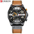 Curren Eternity (Timeless Brown) - Men's Watch - 1 Year Warranty - Chronograph - 3 ATM Water Resistant