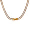 Shine With Me Choker Necklace - 18K Genuine Gold Plated over Pure Stainless Steel - Chic Design! - Free Box Packaging!