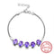 Viviana Bracelet - Adjustable - S925 Sterling Silver Necklace - AAA Cubic Zirconia Stones - Free Box Packaging
