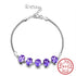 Viviana Bracelet - Adjustable - S925 Sterling Silver Necklace - AAA Cubic Zirconia Stones - Free Box Packaging