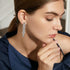 Luxury Fall Earrings - AAA Sparkling Cubic Zirconia - Free Box Packaging