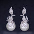 Pearl Party Earrings - Statement Jewellery - Cubic Zircon - Box Packaging