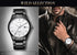 Curren Italiano (White & Black) - Men's Watch - Date Function - 1 Year Warranty - Free Box Packaging - 3 ATM Water Resistant