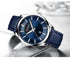 Curren Alpine - Men's Watch - Classic Blue - Genuine Ultrasoft Leather! - Hot Seller! - 1 Year Warranty!