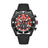 Megir - Men's Watch - 1 Year Warranty - Silicon Strap - Chronograph - 3 ATM Water Resistant