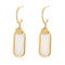 Maria Earrings - 18K Genuine Gold Plated over Pure Stainless Steel! - Chic Design! - Free Box Packaging!
