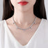 Party Chocker Necklace - White Gold Plated - AAA Cubic Zirconia - Free Box Packaging!